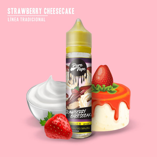 Pure Vape Salts Strawberry Cheesecake 15ml.