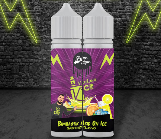 Pure Vape & VapeLand Bimbastik Acid On Ice 120ml.