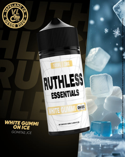 Ruthless Essentials White Gummi On Ice 3mg.