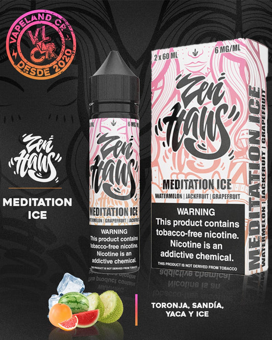 Zen Haus Meditation Ice 3mg y 6mg.