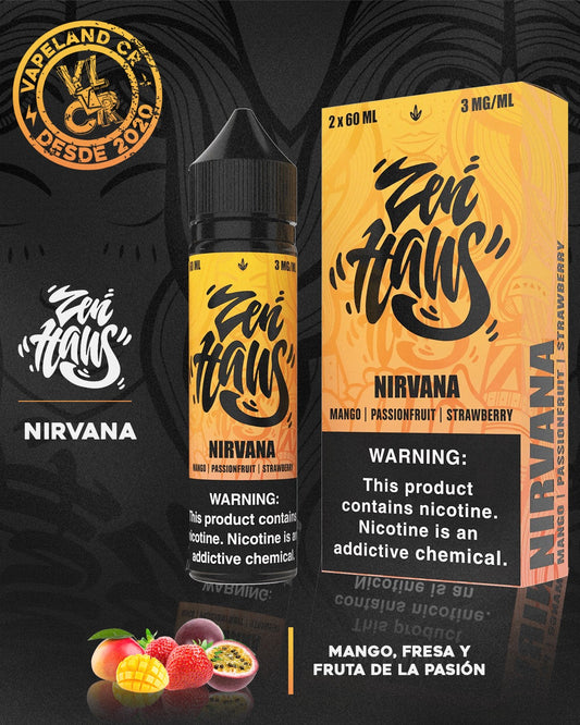 Zen Haus Nirvana 3mg y 6mg.