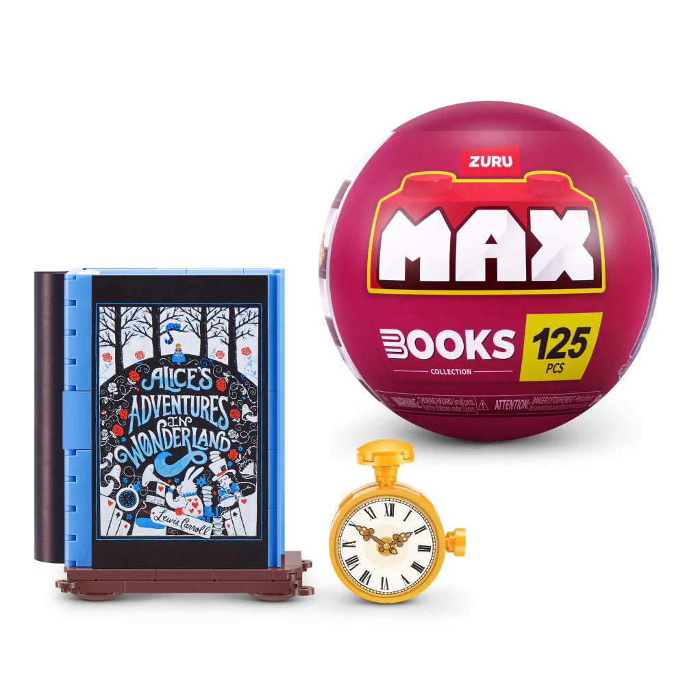 Zuru Max para Construir Books Alicia en el País de las Maravillas.