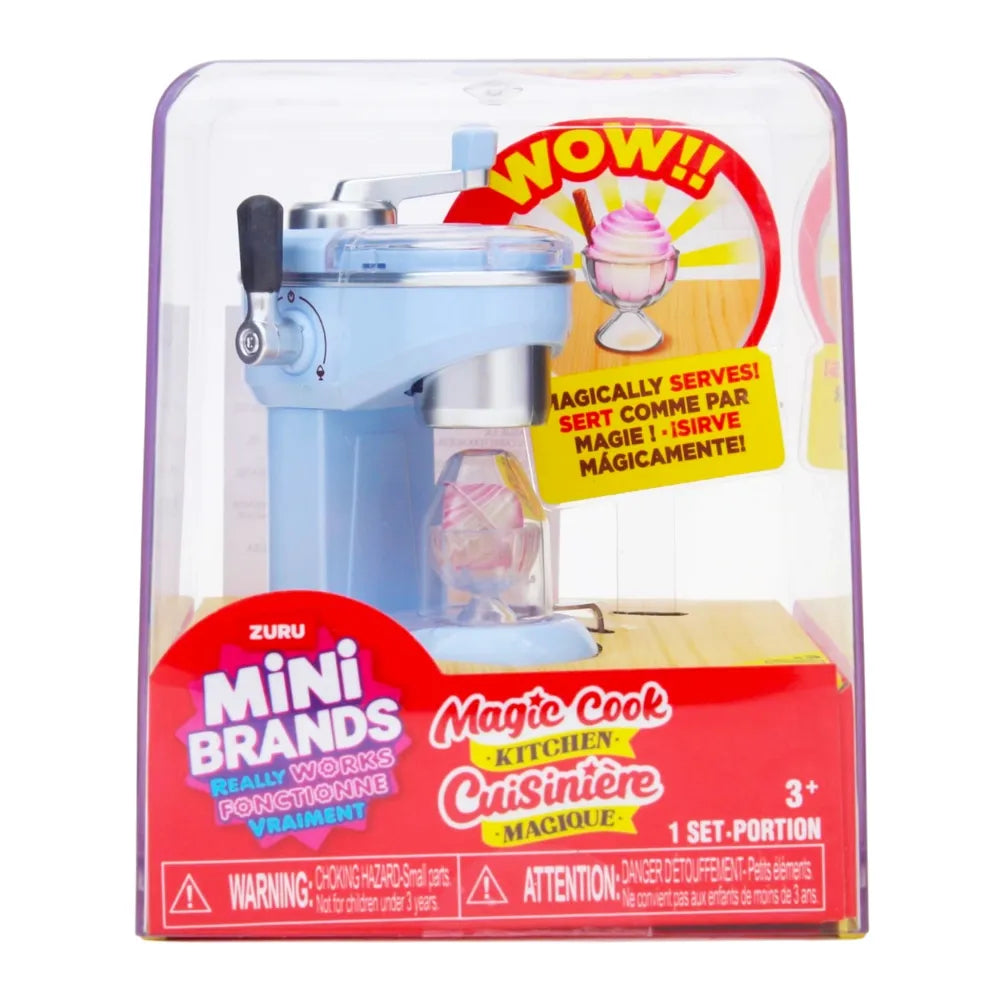 Zuru Mini Brands Cocina Magic Cook Maquina de Helados.