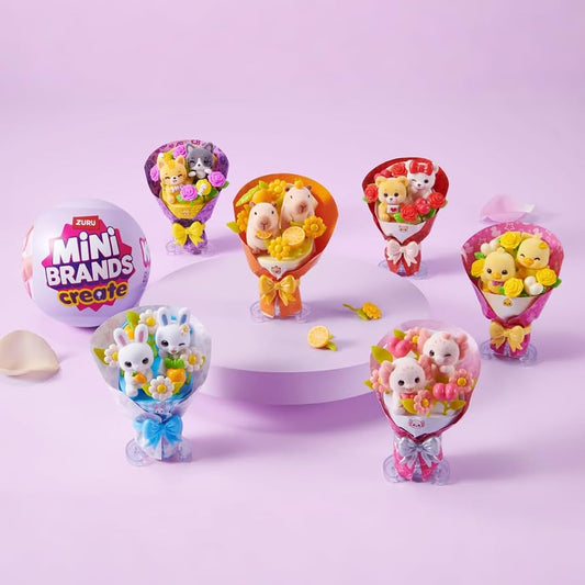 Zuru  Mini Brands Create Création Kawaii Bouquets.