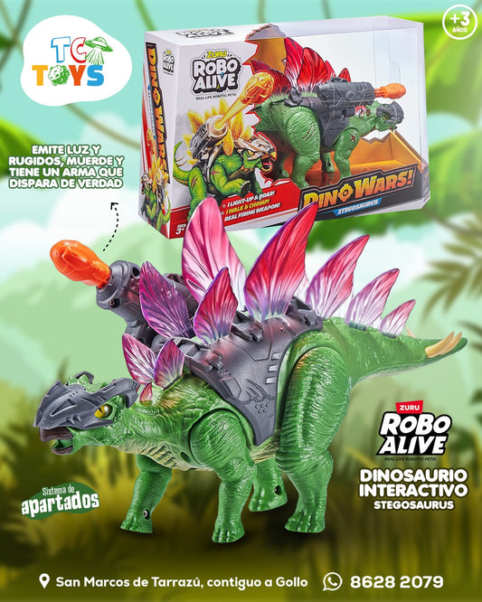Zuru Robo Alive Dino Wars Stegosaurus.