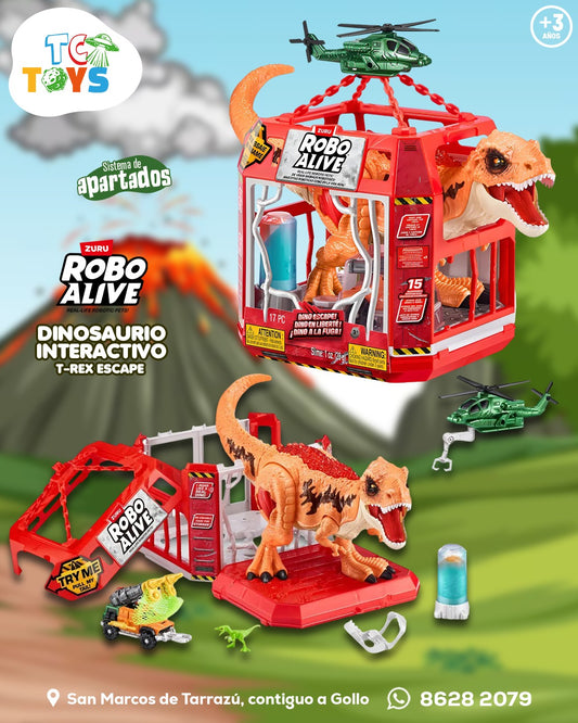 Zuru Robo Alive Dino a la Fuga.