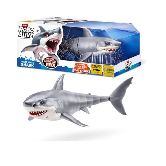 Zuru Robo Alive Tiburón Blanco.