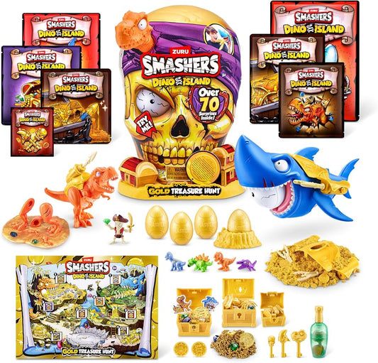 Zuru Smashers Dino Island Búsqueda del Tesoro Dorado.