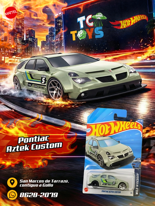 Hot Wheels Pontiac Aztek Custom Verde.