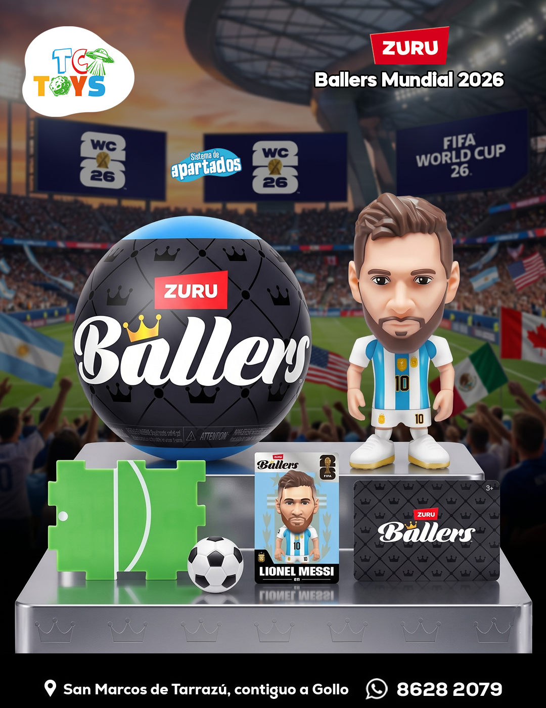 Zuru Ballers Fifa World Cup 26 Official Licensed.