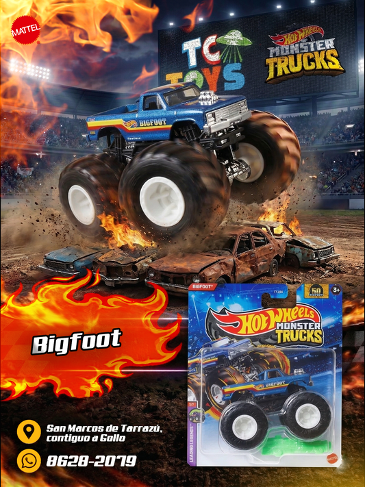 Hot Wheels Monster Trucks Bigfoot.