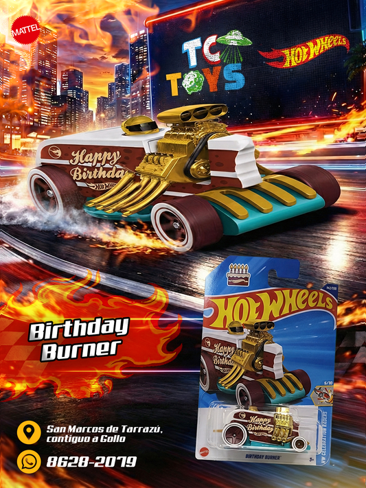 Hot Wheels Birthday Burner TH.