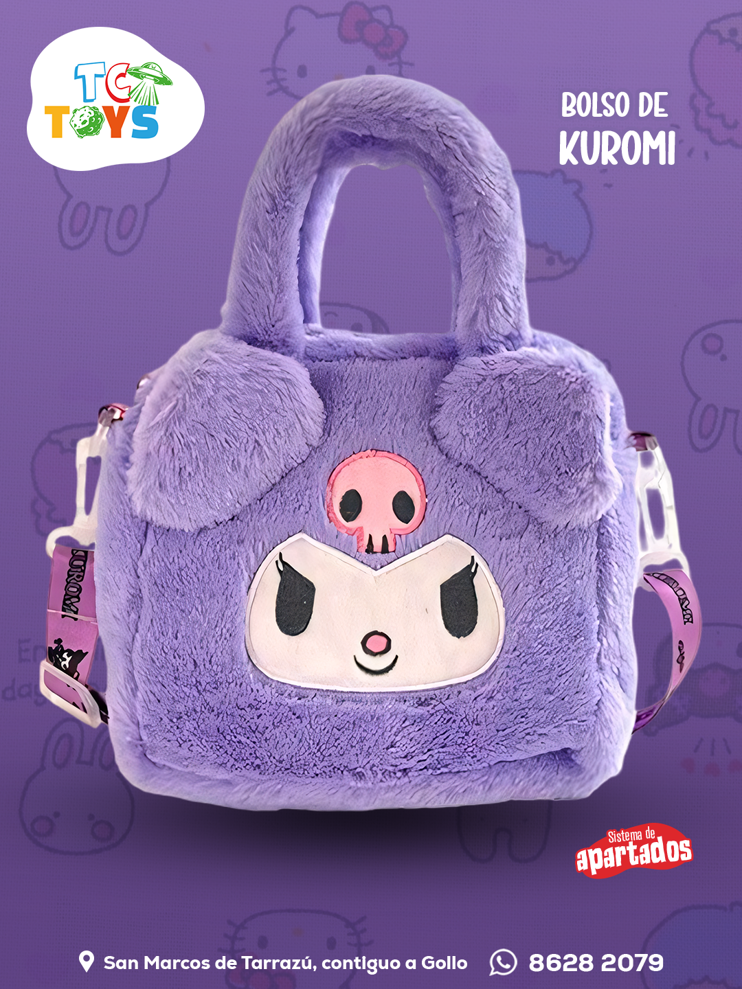 Bolso de Mano Kuromi.