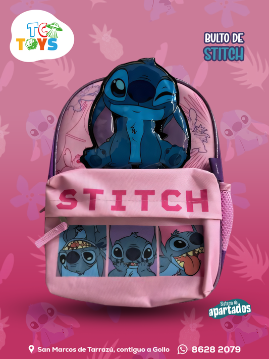 Bulto Pequeño Stitch Carnival.