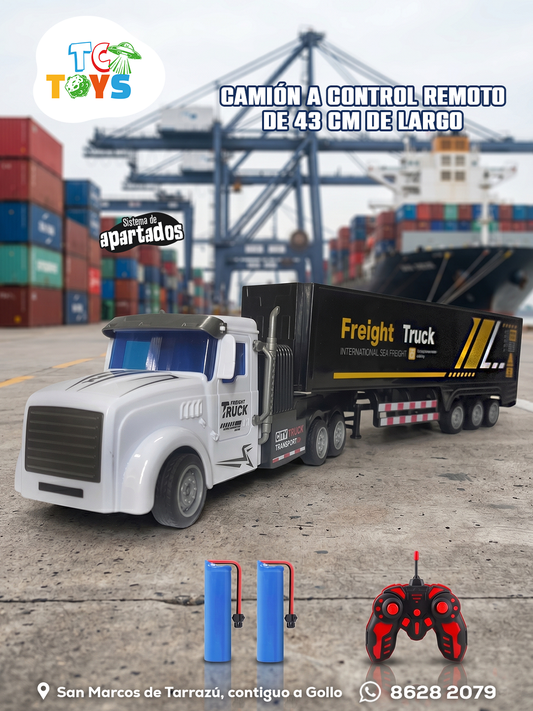 Trailer a Control Remoto City Truck Transport Series.