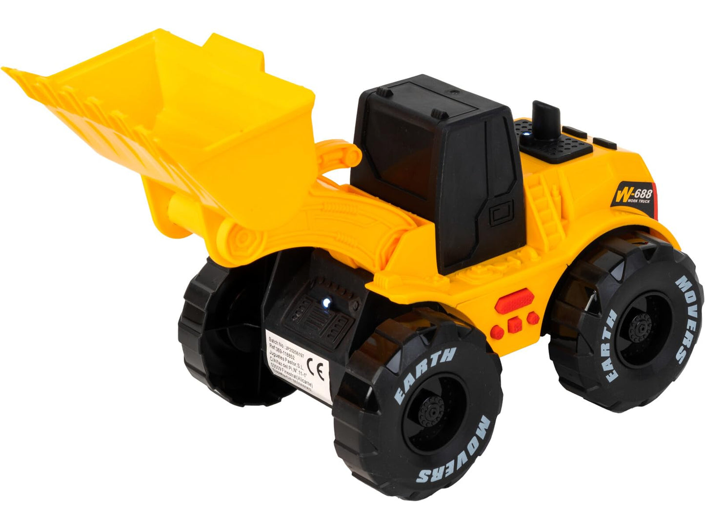 Cargador Frontal con Luz y Sonido Truck Jinheng.