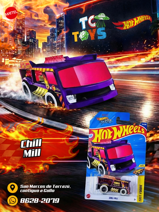Hot Wheels Chill Mill Morado.