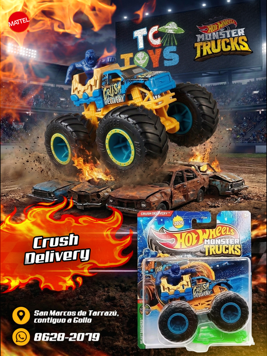 Hot Wheels Monster Trucks Crush Delivery.
