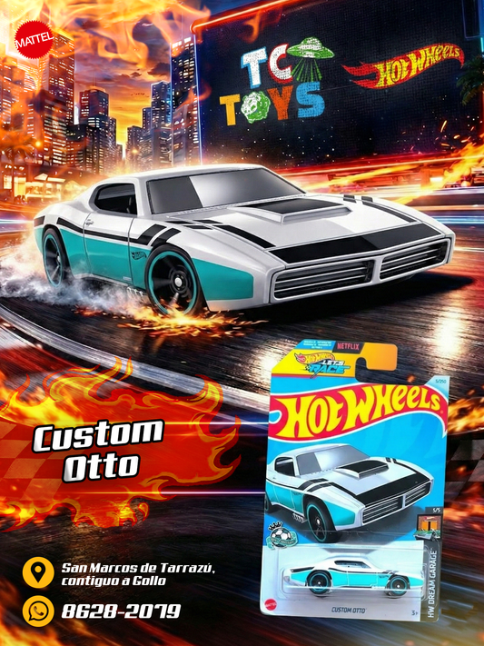 Hot Wheels Custom Otto Blanco.