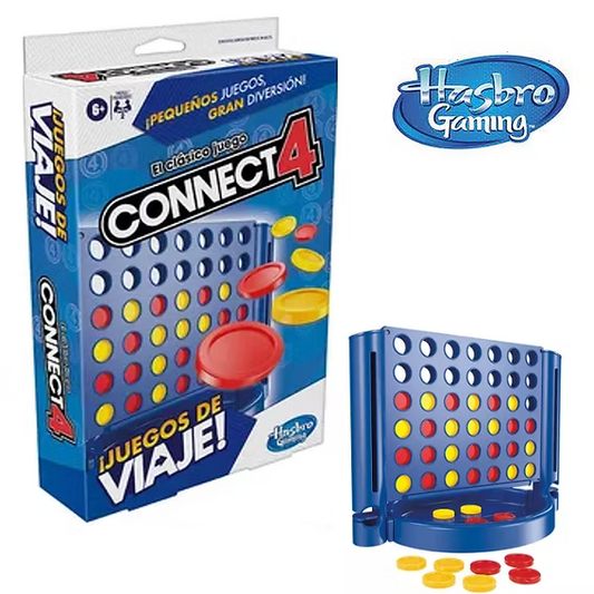 Juego de Mesa Viajero Hasbro Connect 4.