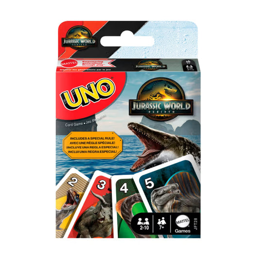 Mattel UNO Jurassic World.