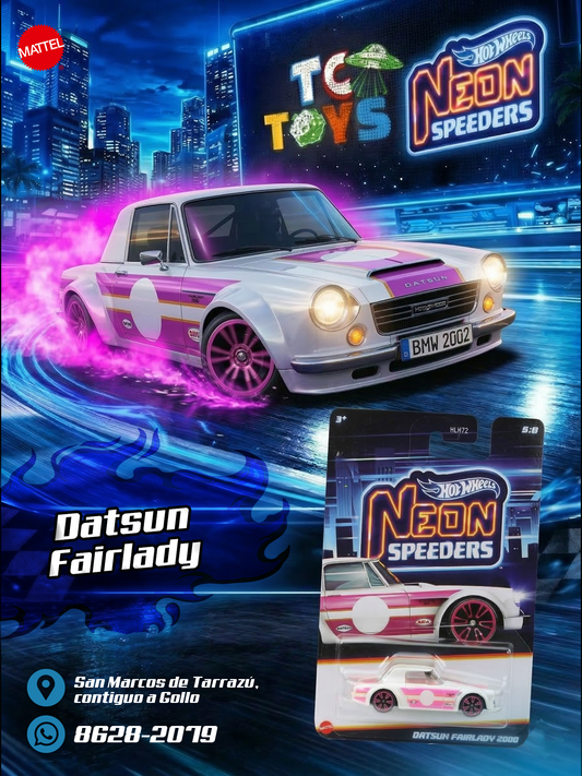 Hot Wheels Neon Speeders Datsun Fairlady 2000.
