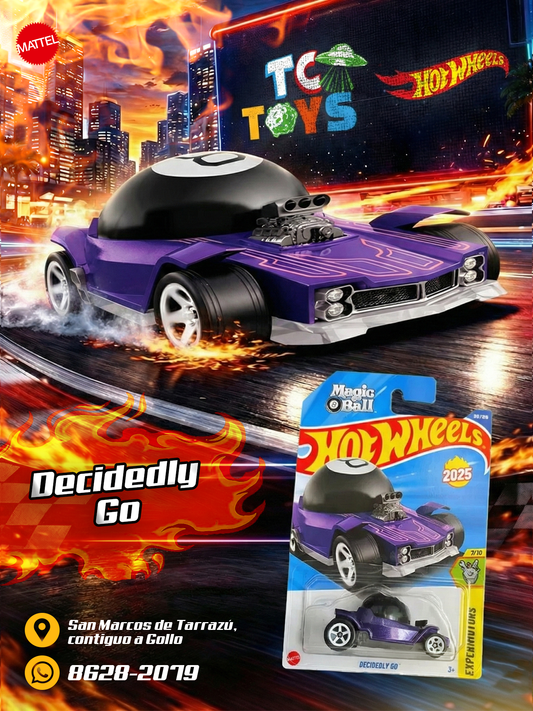 Hot Wheels Decidedly Go Morado.