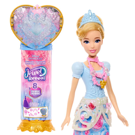 Muñeca Disney Princesa Cenicienta Jewel Reveal.