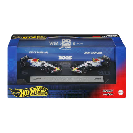 Hot Wheels Premium Formula 1 2025 Visa Cash App Racing Bulls Formula One Team.