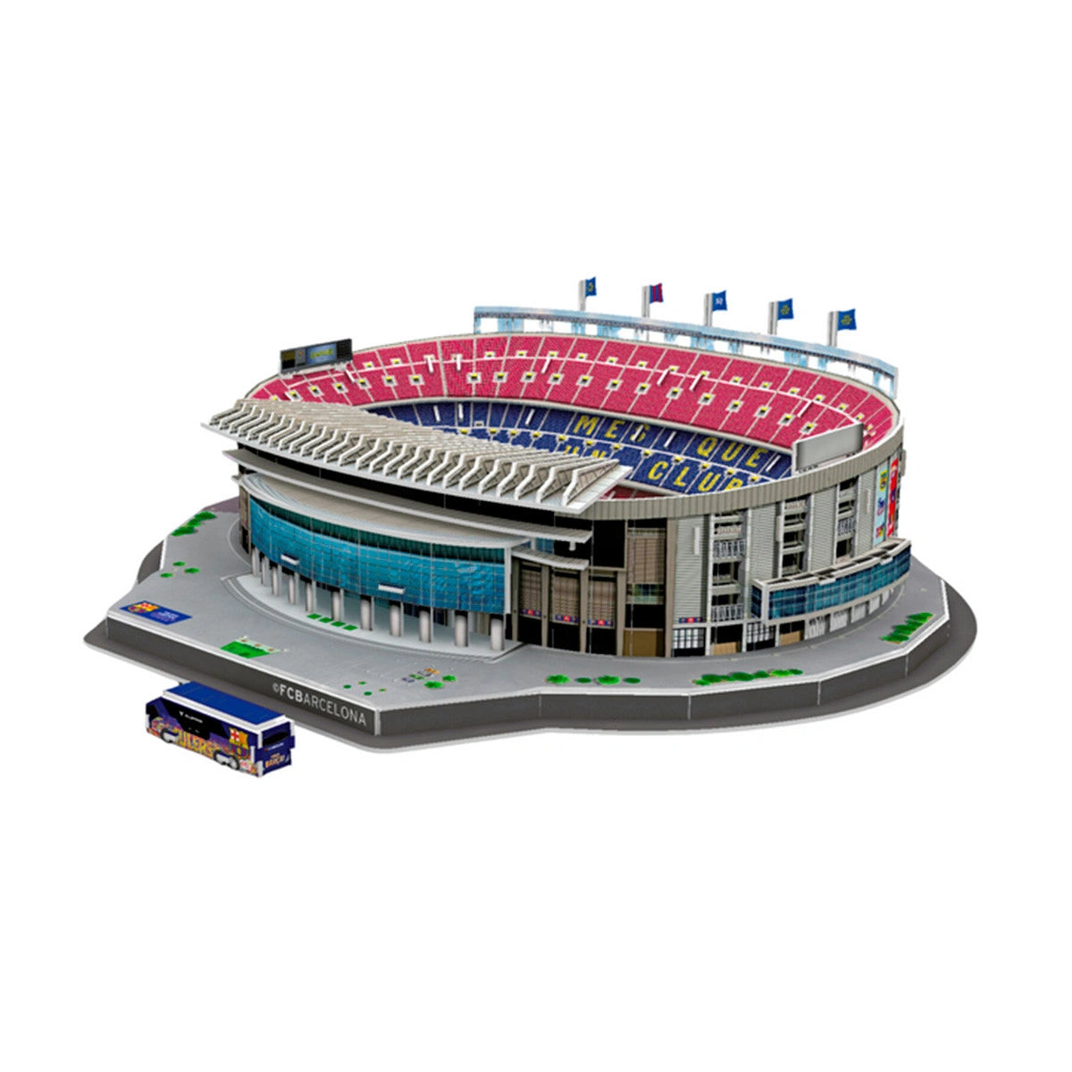 Estadio Spotify Camp Nou Puzzle 3D