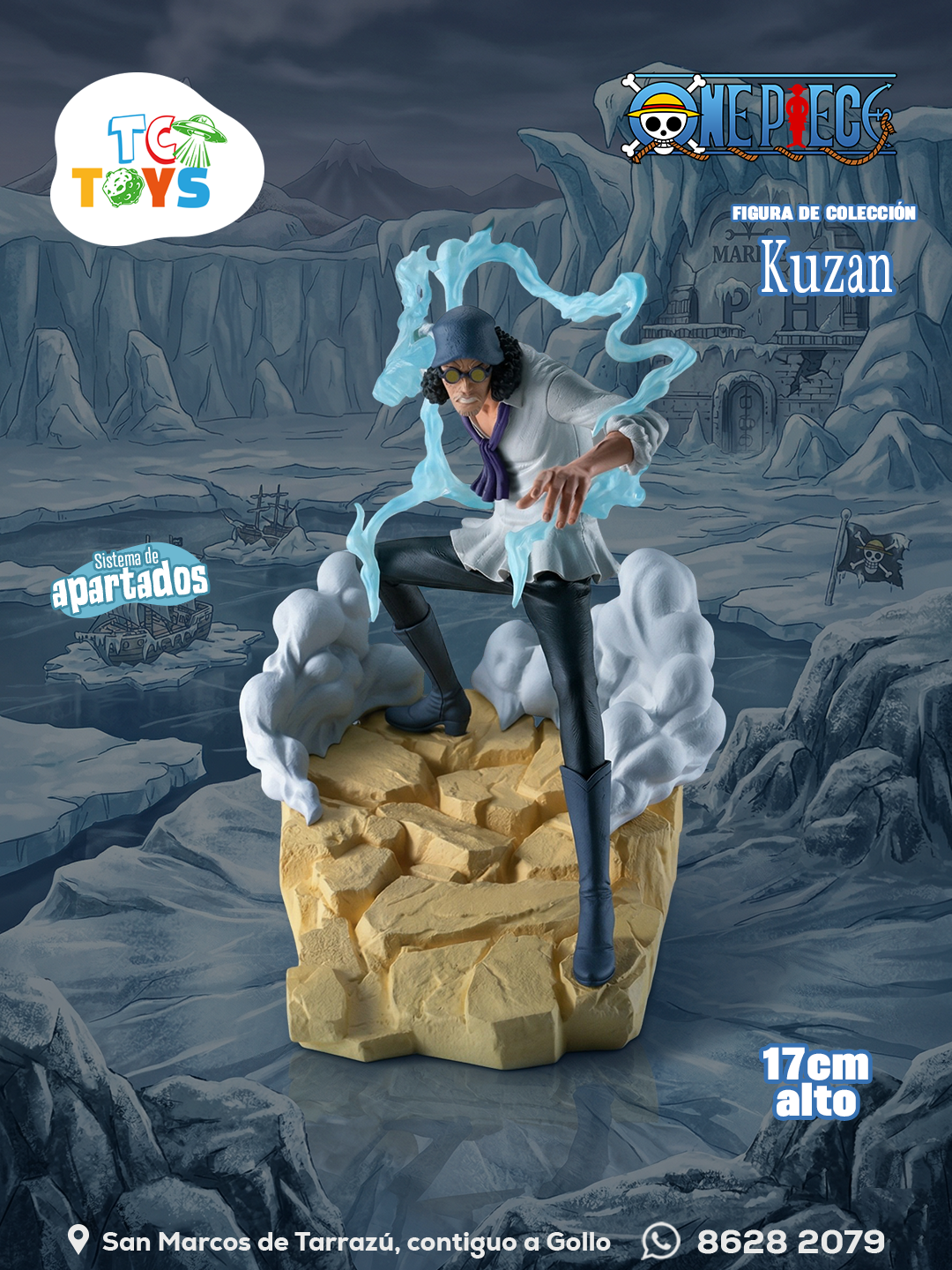 Figura Bandai One Piece Kuzan.