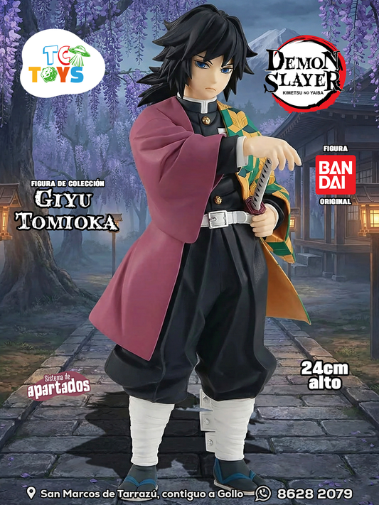 Figura Bandai Kimetzu no Yaiba Tomioka.