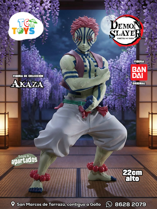 Figura Bandai Kimetzu no Yaiba Demonio Akaza.