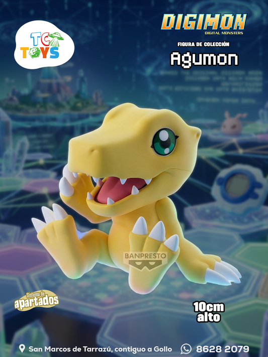 Figura Bandai Digimon Agumon.