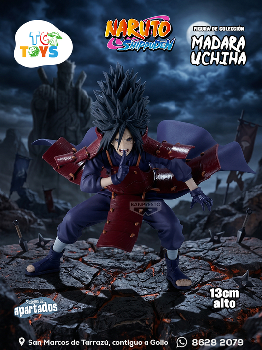 Figura Bandai Naruto Shippuden Madara Uchiha.