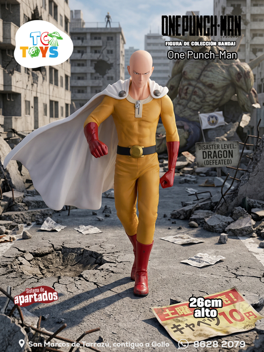 Figura Bandai One Punch Man Saitama.