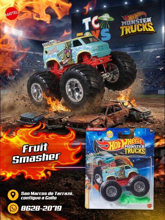 Hot Wheels Monster Trucks Fruit Smasher.