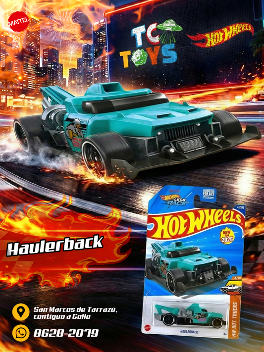 Hot Wheels Haulerback Celeste.