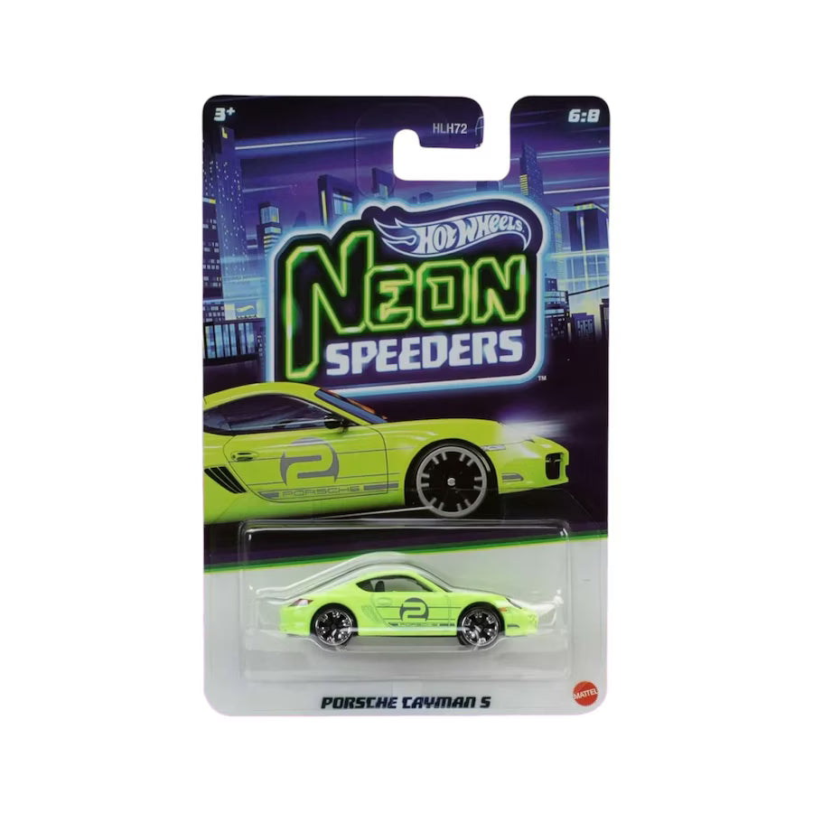 Hot Wheels Neon Speeders Porsche Cayman S.