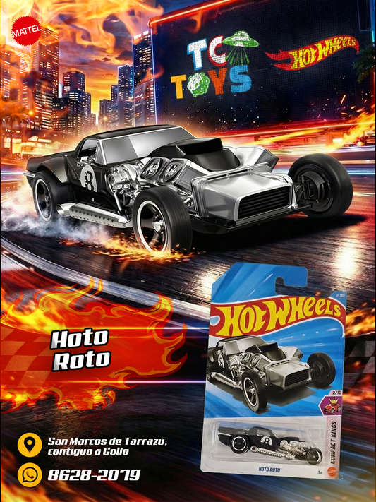 Hot Wheels Hoto Roto Negro.