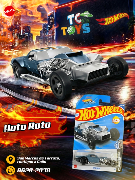 Hot Wheels Hoto Roto Gris.