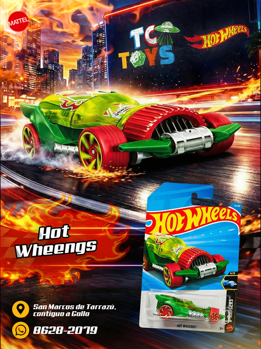 Hot Wheels Hot Wheengs TH Verde.