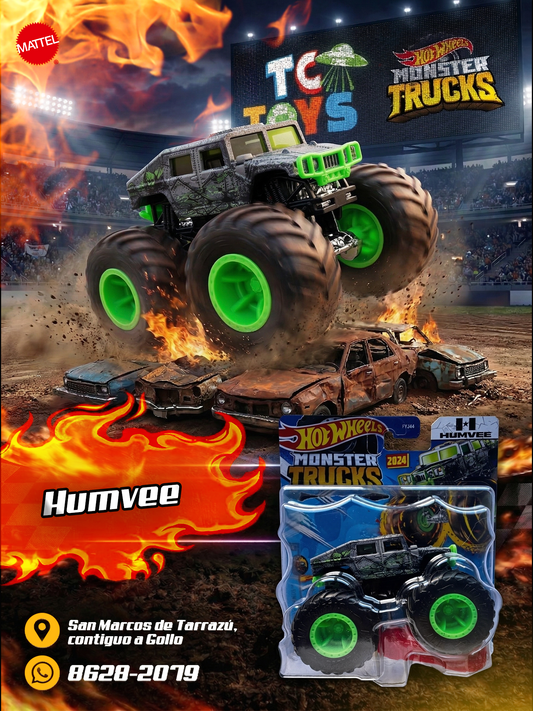 Hot Wheels Monster Trucks Humvee.