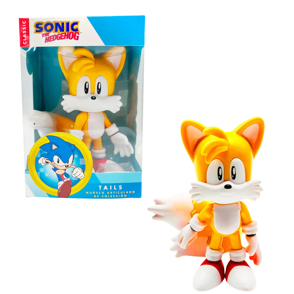 Figura Sonic The Hedgehog Tails 4¨.