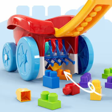 Mega Bloks Vagón para Recoger Bloques.