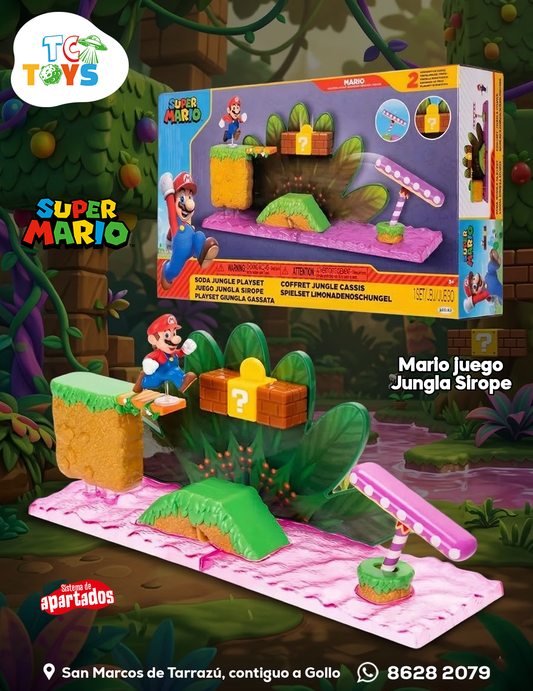 Juego Jungla Sirope Super Mario Jakks.