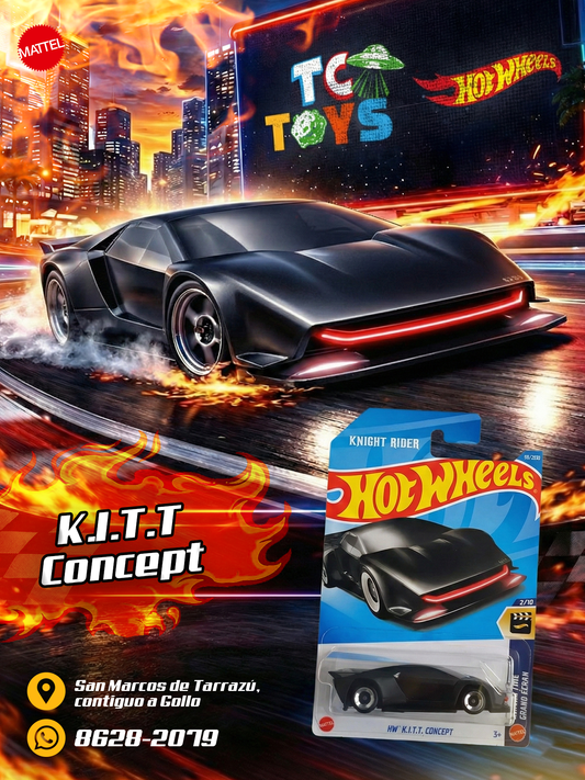 Hot Wheels HW K.I.T.T. Concept Negro.