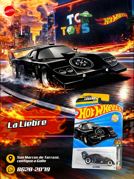 Hot Wheels La Liebre Negro.