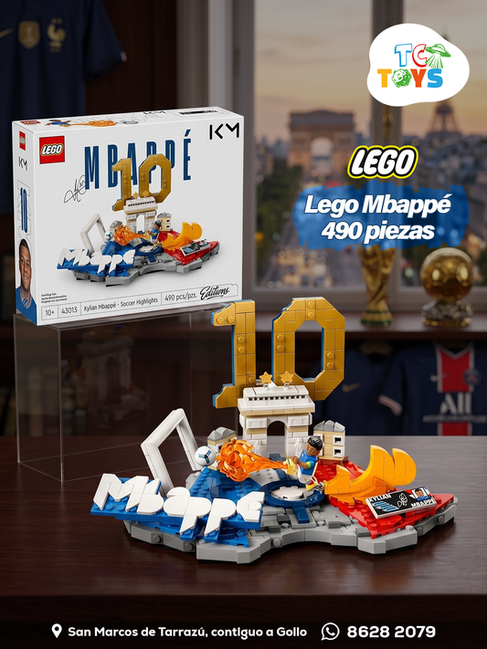 Lego Editions Kylian Mbappé Momentos Destacados del Futbol 43013.