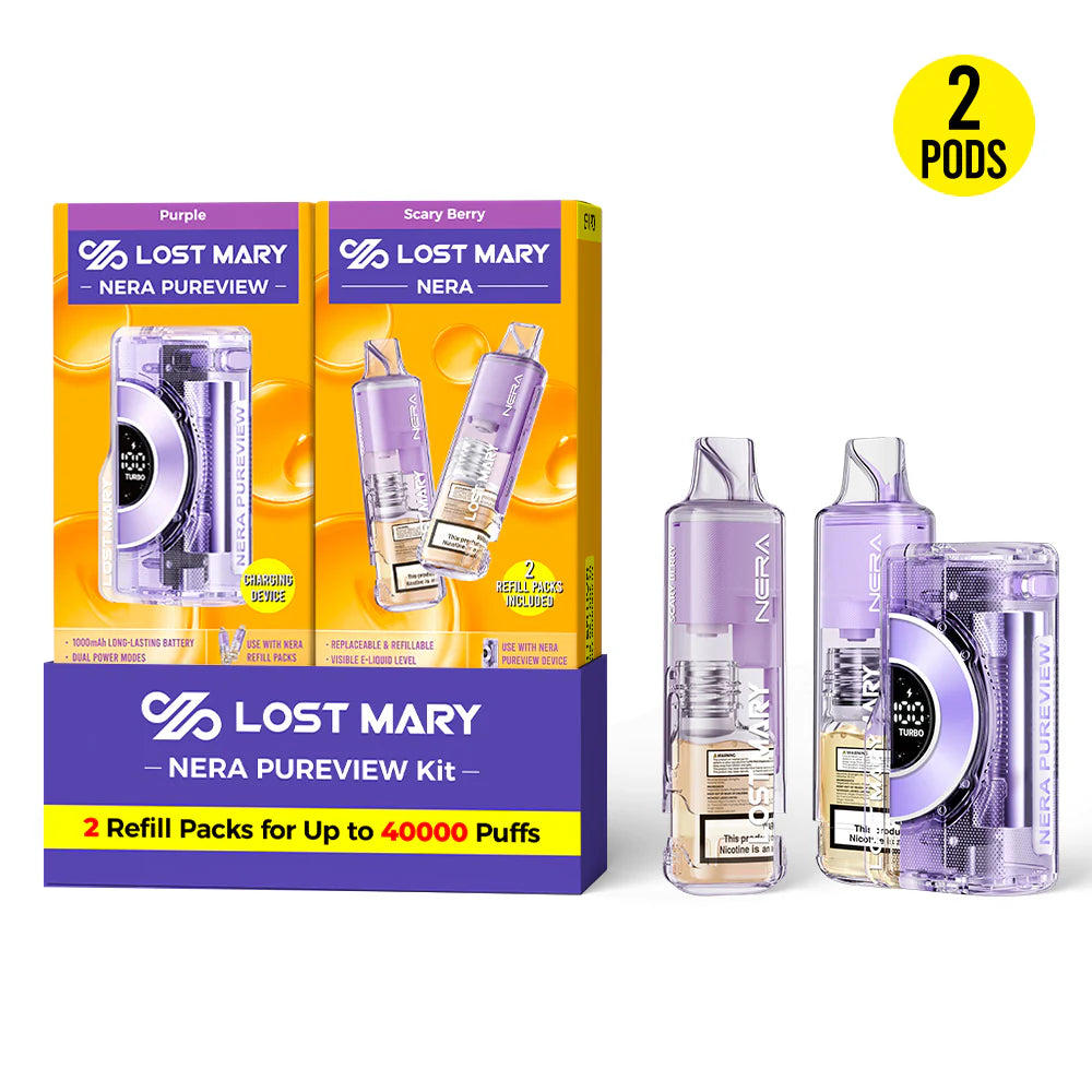 Lost Mary Nera40K Kit Scary Berry 40000 puffs.
